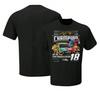 Kyle Busch #18 M&Ms 2019 Cup Champion Nascar Racing Graphic T-Shirt New