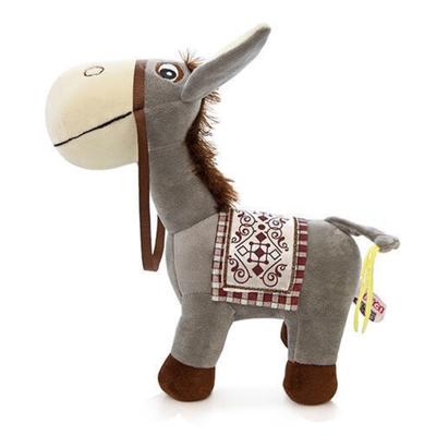 Yaratıcı Doldurulmuş Eşek Bebek Sevimli Hayvan Yumuşak Peluş Oyuncak Çocuklar İçin Doğum Günü Hediyesi Dekor Ev
