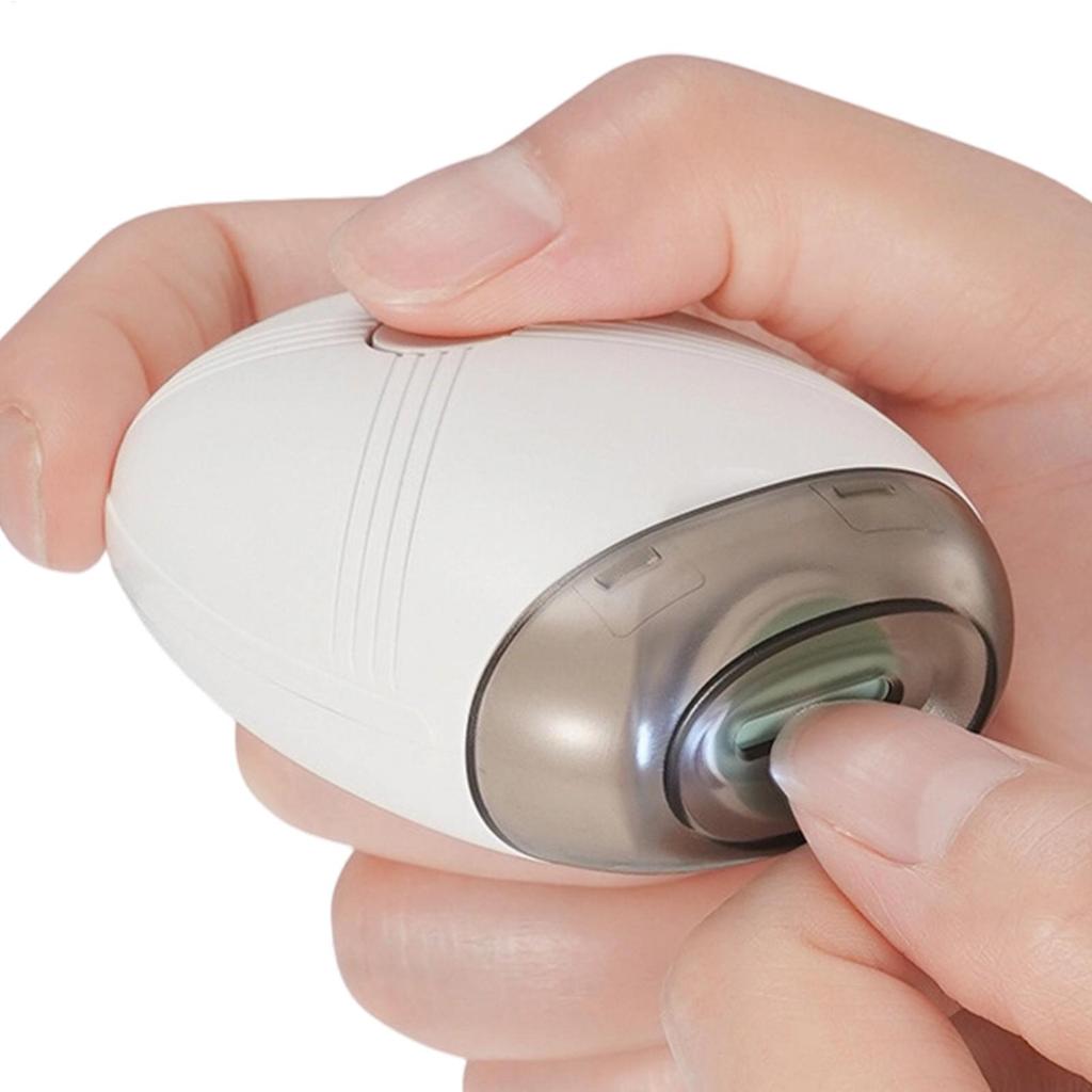 Electric Nail Files 3-Speed Rechargeable Fingernail Polisher with Light Automatic Electric Nail Clipper for Adult Kids Children