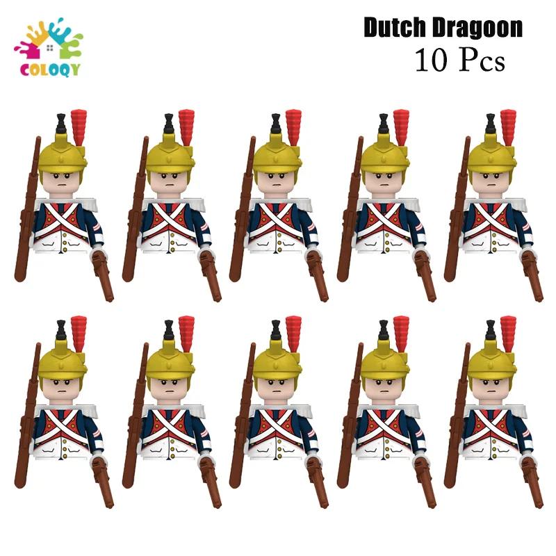New Kids Toys Napoleonic Wars General Soldier Building Blocks Imperial Navy Mini Action Figures Toys For Kids Birthday Gifts