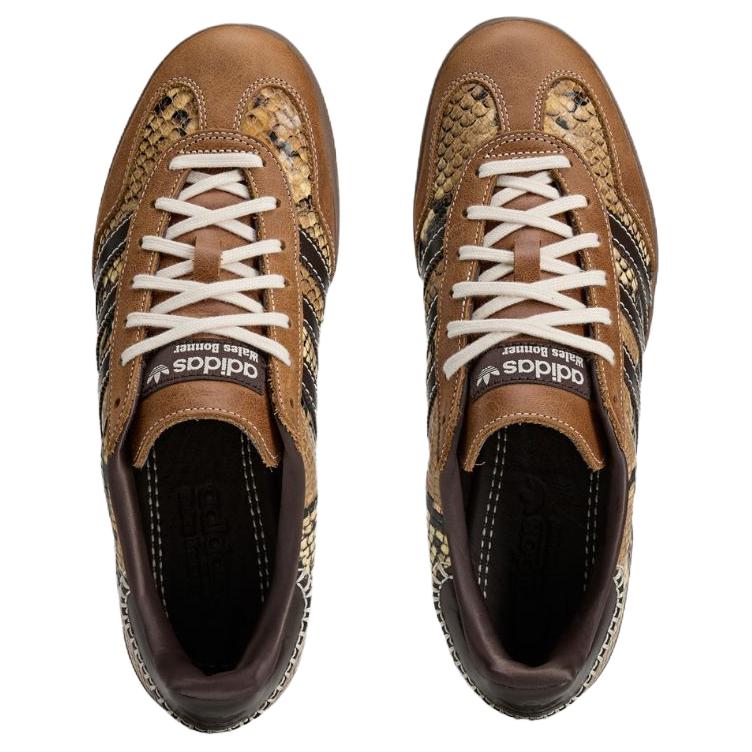 Adidași Unisex Wales Bonner x adidas Gazelle Snake Dusty Rust Maro Wonder-White Core-Burgundy KK3641