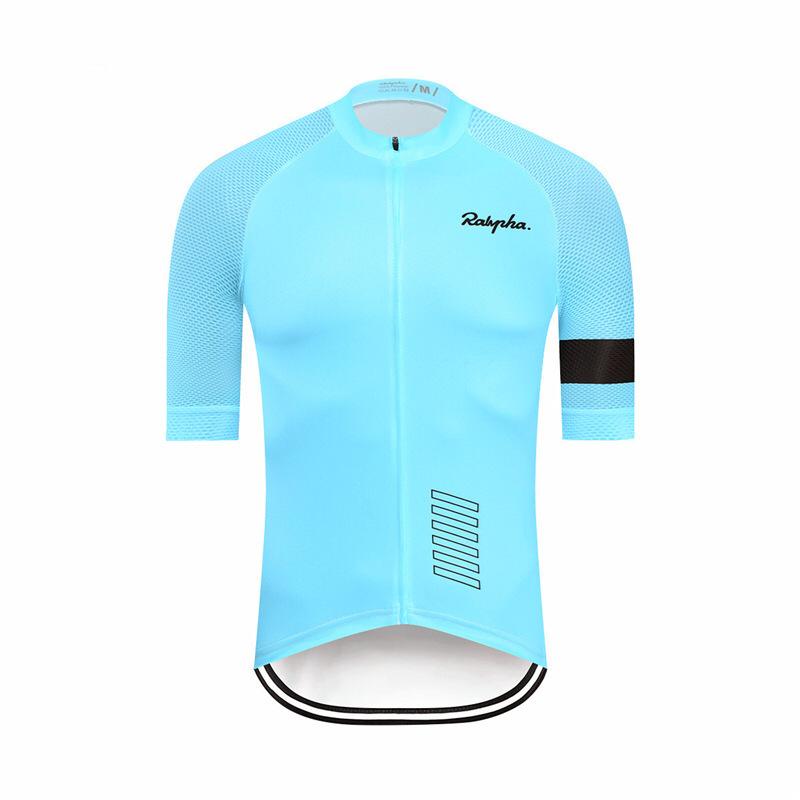 2026 Costume d'été de cyclisme Homme VTT Blanc Haut à manches courtes Vêtements de cyclisme de compétition sur route Costume de cyclisme