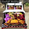 F-Five-Nights At Freddy´s FNAF Bedding Sheet Set King Twin Double Boys Bedding Mircofiber or Polyester Duvet Cover