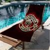 Manchester Football Print Beach Towel, Versatile Lightweight Absorbent Beach Towel for Pool Surf Yoga Bathroom, Perfect Birthday Holiday Gift