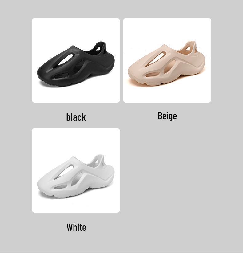 2025 Men's EVA Soft Sole Sandals: Closed Toe, Summer Beach Style, Comfy Fit