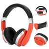 Faltbares Bluetooth-Headset Kabellose Over-Ear-Stereo-Headsets mit Mikrofon Gaming-KopfhörerOrange