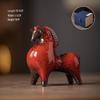 JINGRUIXIANG Ceramic Tang Horse Ornament