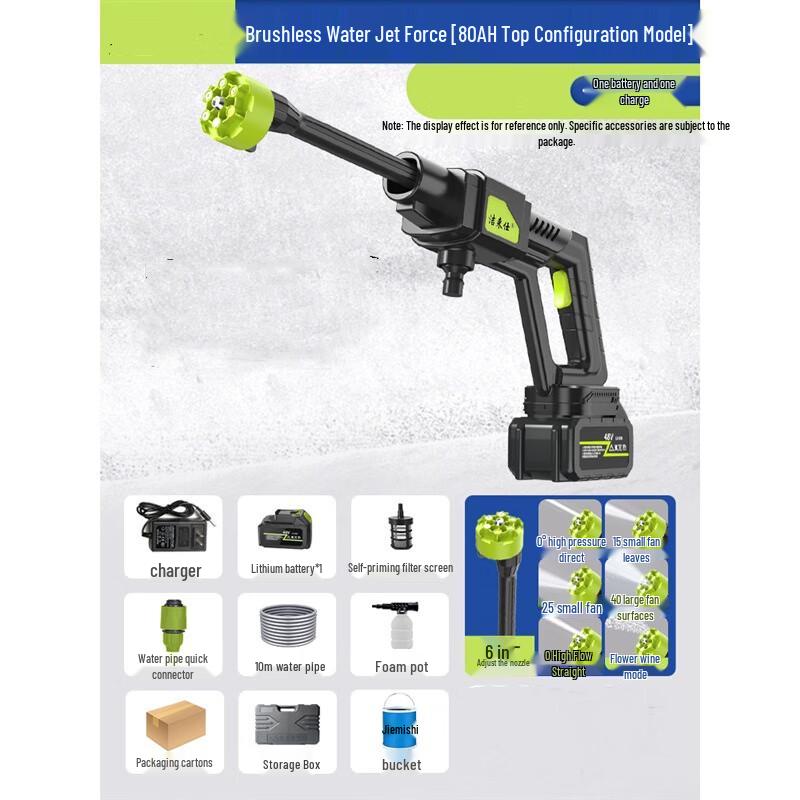 Lanmo Cordless Car Pressure Washer CN plug (adapter included)