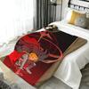 Anime F-Fullmetal Alchemist Throw Flannel Blanket Perfect for Sofa Office Bed Travel Sleep Read Relax Camping Four Season Use