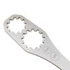 Bicycle Flywheel Remover Wrench Stainless Steel Road Bicycle Freewheel Cassette Lockring Installation Removal Bike Repair Maintenance Tools