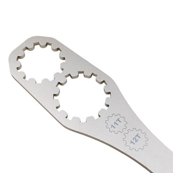 Bicycle Flywheel Remover Wrench Stainless Steel Road Bicycle Freewheel Cassette Lockring Installation Removal Bike Repair Maintenance Tools