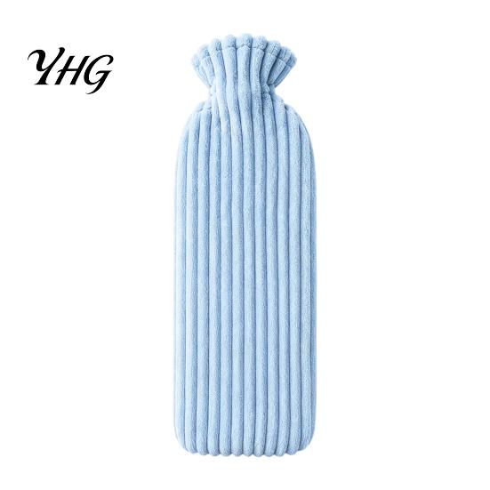 Explosion Proof Water Warmer 500/1000ML Long Hot Bottle with Plush Cover, Leak-Proof Bag, Menstrual Cramp Pain Relief Bag Cover