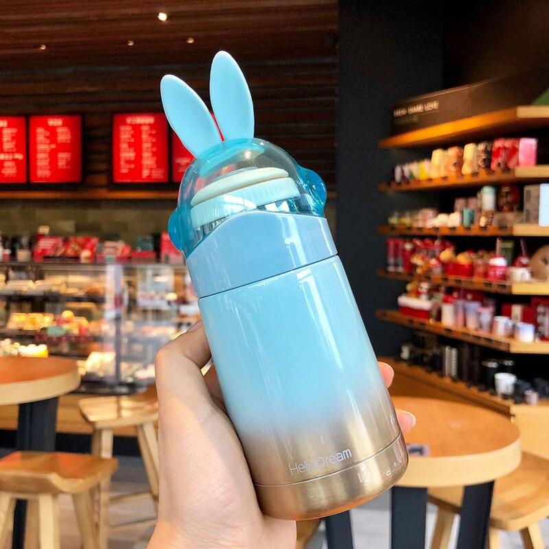 Portable Colorful Rabbit Vacuum Flask 