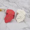 100pcs Leaf Shaped Cards For You Tags Golden Font DIY Crafts Kraft Paper Tags Hanging Decoration Gift Lable Birthday Wedding