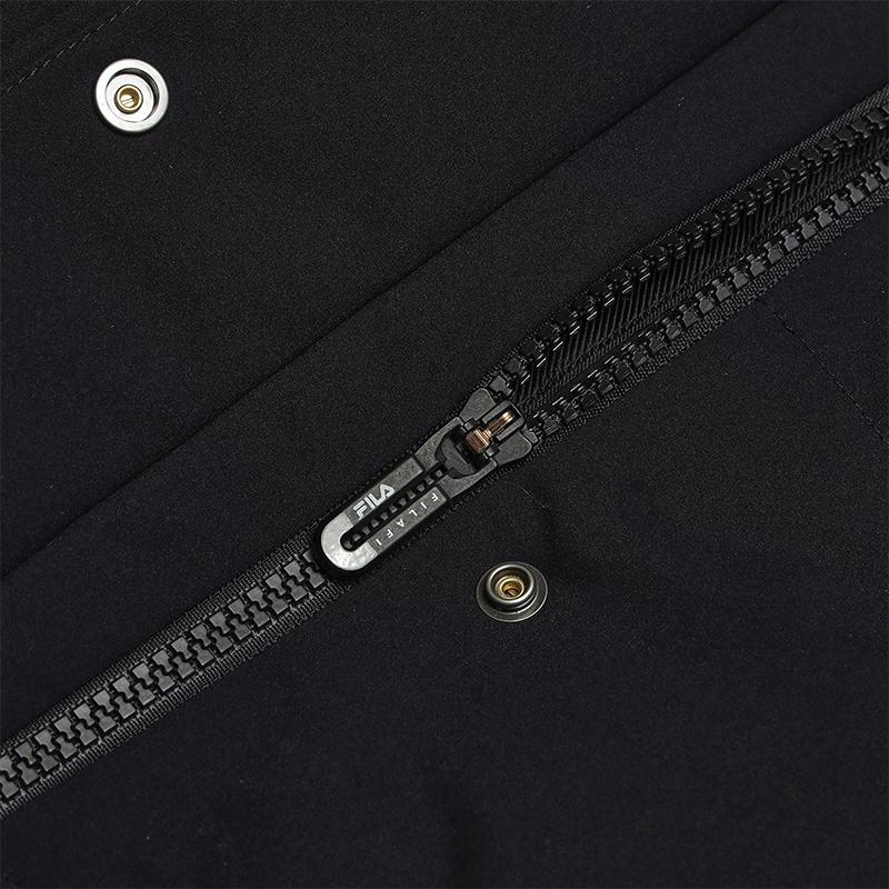 New FILA Athletics Down Jacket Women's Pitch Black A11W441905FBK