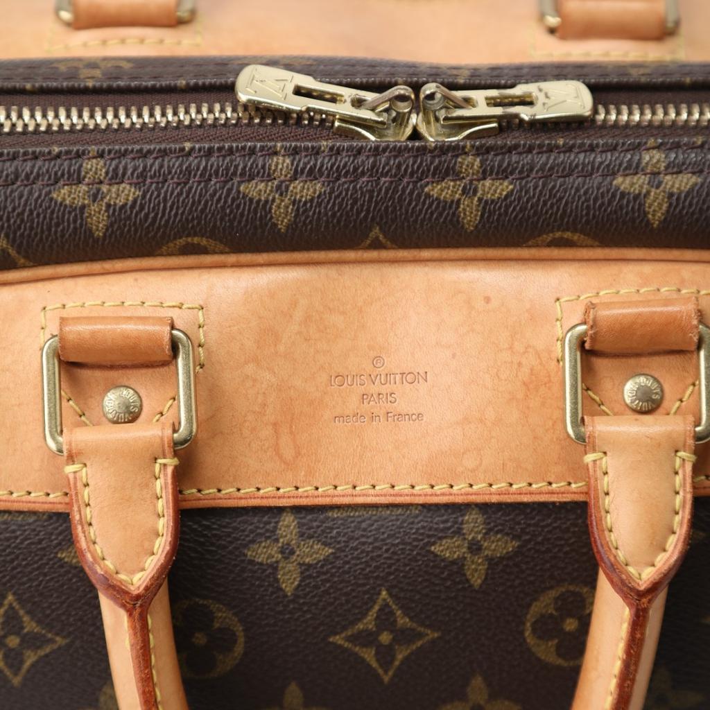 Louis Vuitton Monogram Evasion Boston Bag Sports Bag Monogram Canvas Brown Used