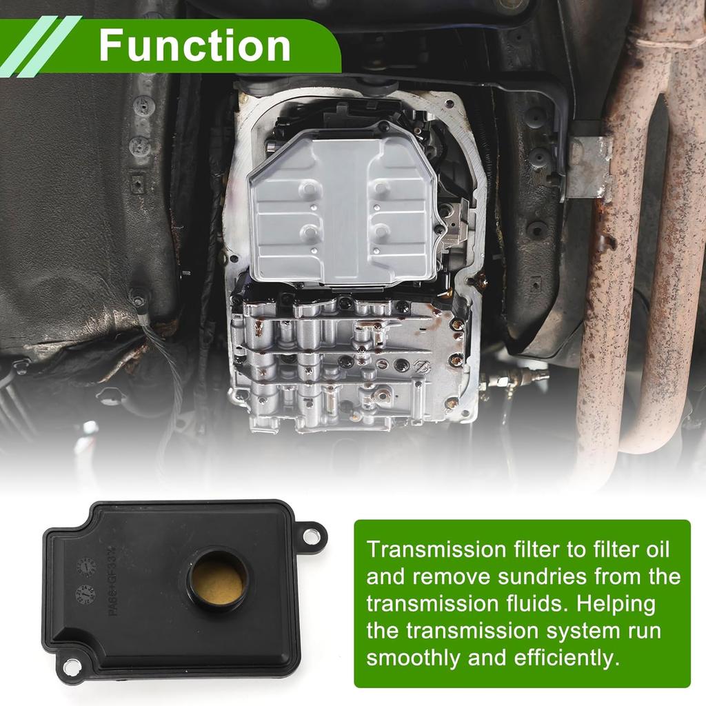 No.2657081A10 Transmission Filter for SUZUKI Jimny 1998-2001 Durable Black Engine Automatic Transmission Oil Filter Kit 1SET