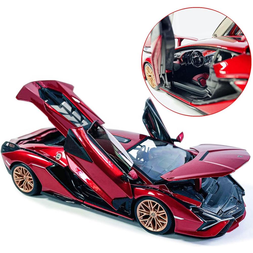 Lambor Sian FKP 37 Static Sports Gift Series, Druckgussauto im Maßstab 1/24