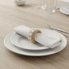 6 Piece Linen Cylinder Napkin Ring Rustic Style Dinning Towel Ring Simple Napkin Holder  New Year