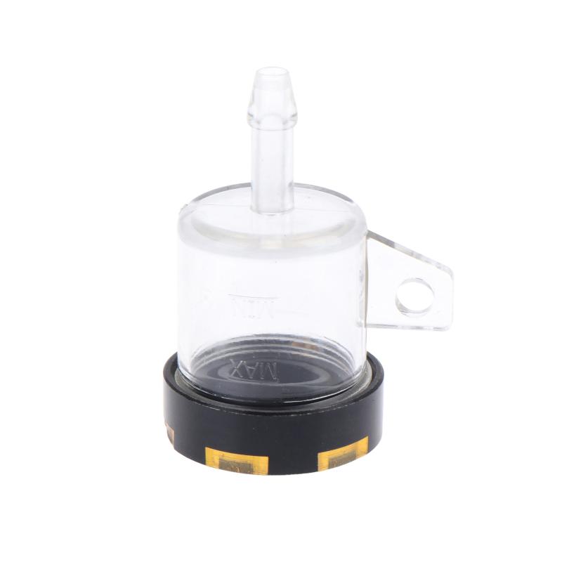 Motorrad Bremsflüssigkeitsbehälter Bremsflüssigkeitsbehälter Transparent Motorrad Bremsölbehälter Oberer Pumpenölbecher Mit CNC-Deckel
