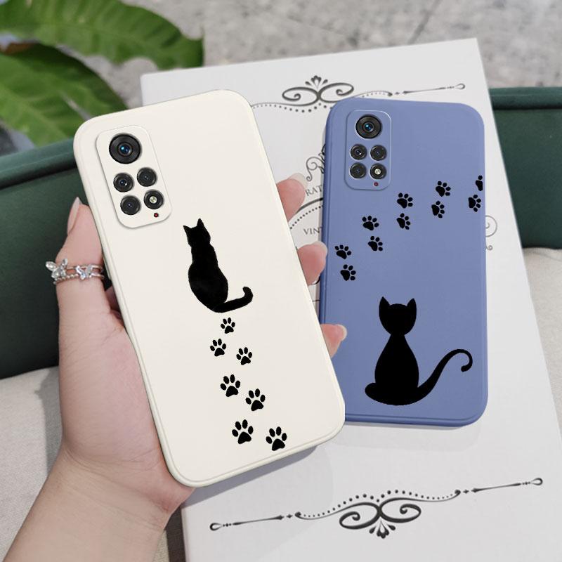 Cat Paw Print Phone Case For Xiaomi Redmi Note 15 Pro Plus 4G 5G Silicone Cover