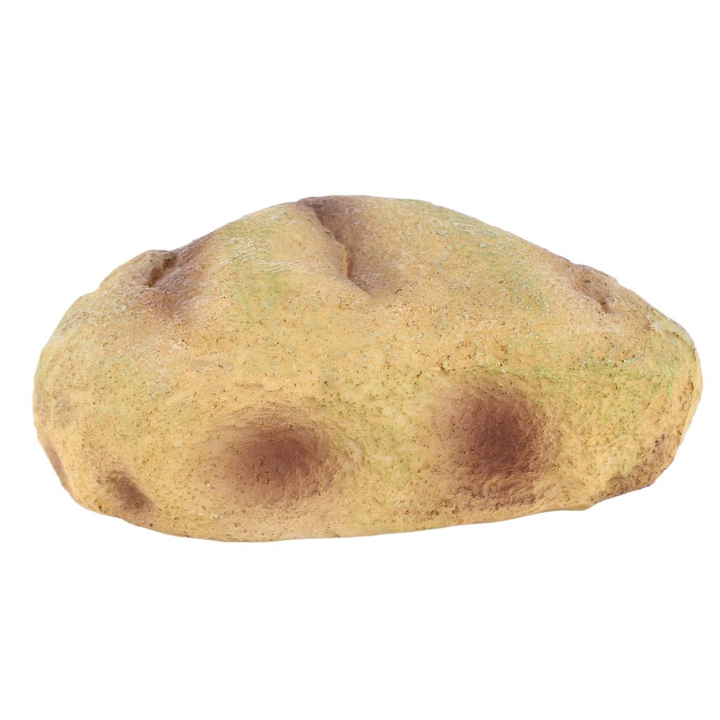 Fish Hiding Cave Resin Fadeless Vivid Comfortable Fish Tank Shelter Decoration for Reptile