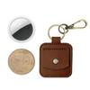 PU Coin Holder Key Ring Portable Mini Wallet Lightweight Leather Ring Jewelry Pouch  Storage