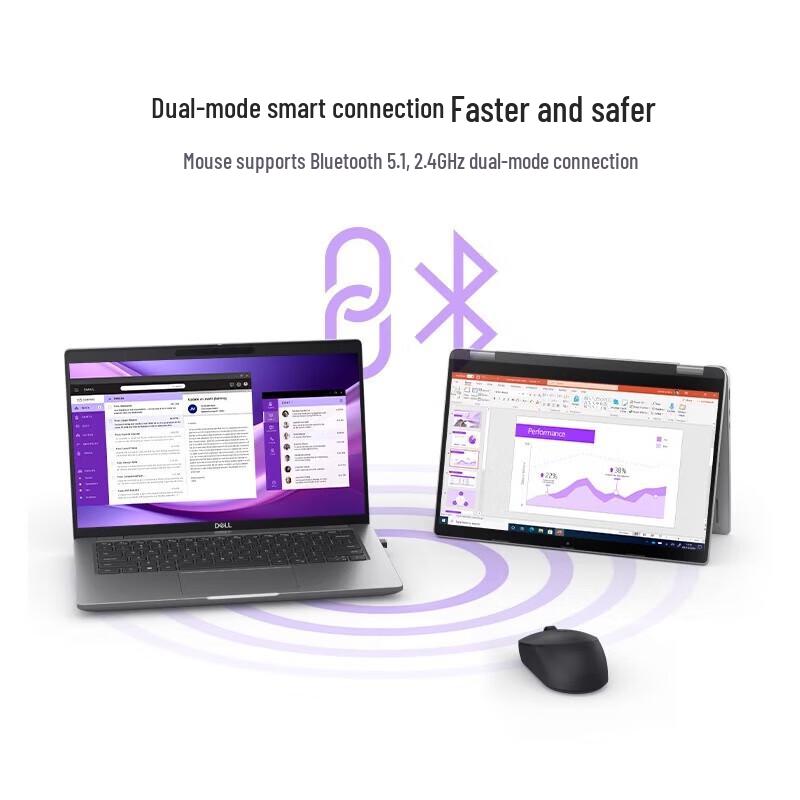 Dell MS355 Silent Dual-Mode Wireless Mouse