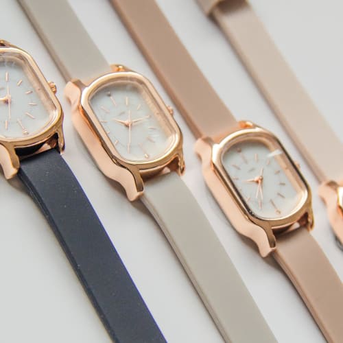 Fieldwork Women's Analog Watch with Silicone Band, Brown, YM100-3