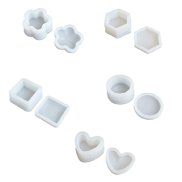 Multipurpose Silicone Craft Mold Various Shape Epoxy Resin Moulds Silicone Texture for Home Decorating and Gift Making