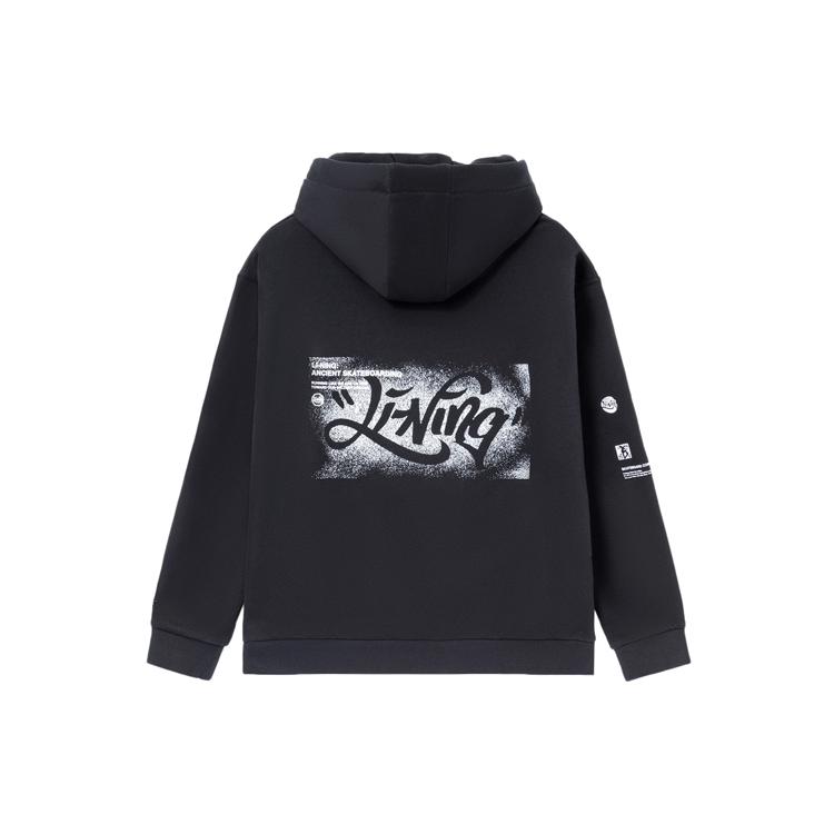Li Ning Skateboard Sweatshirt Winter Men s Black AWDR821-1 L