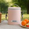 Large Capacity Carrying Cooler Bag Waterproof Office Lunch Tote Casual Cylinder Lunch Bag  Outdoor