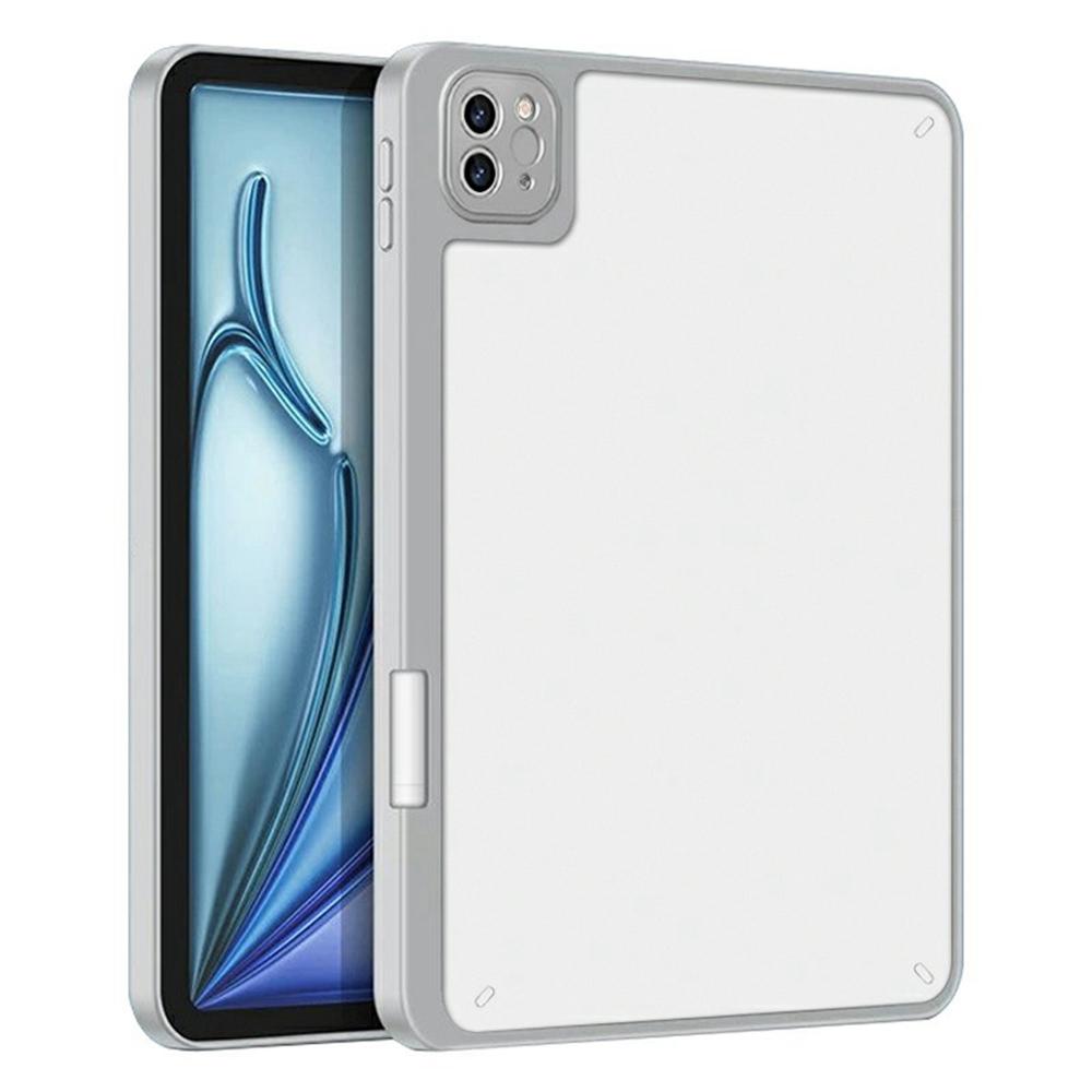 Tablet Case For iPad Pro 11 (2022)/(2021)/(2020)/(2018),Acrylic+PC Matte Cover with Pencil Holder