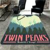 Twin Peaks Rug Floor Mat for Living Room or Bedroom Soft and Comfortable Carpet a Gift for Birthday and Holiday.NFF0928547