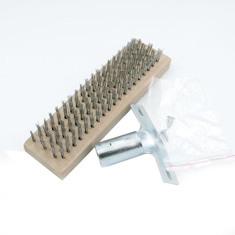 Bingyu BY-2052 Long-handled Galvanized Steel Wire Floor Brush