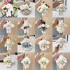 Dopamine Grid Rabbit Soft Toy Keyring With Colorful Bow For Collectors