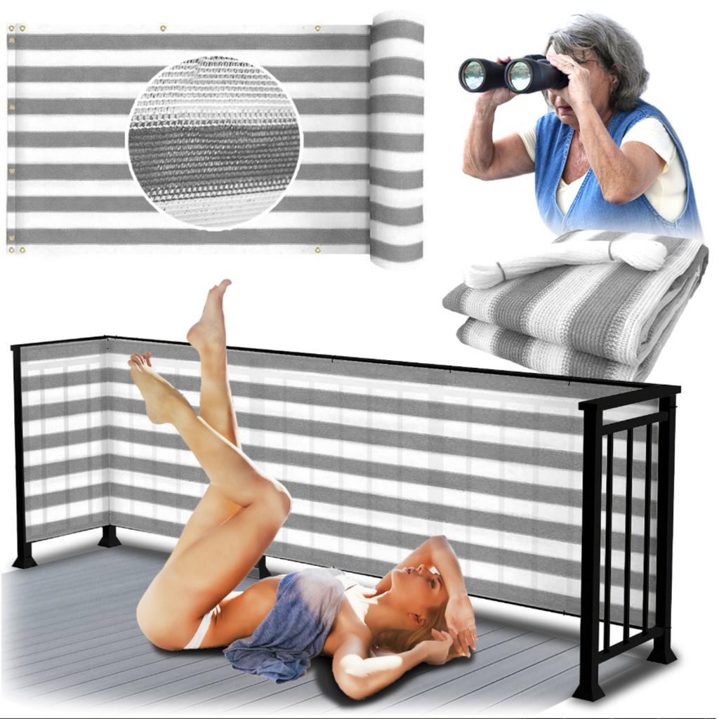 Balcony Terrace Cover Mat UV 95% Balcony Cover Mesh 100 X 700 GoGarden