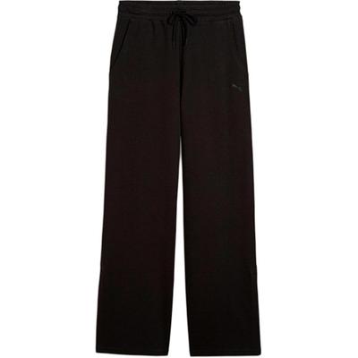 Fashionable Breathable Comfortable Versatile Knitted Sports Pants Women Bottoms Black 687717-01
