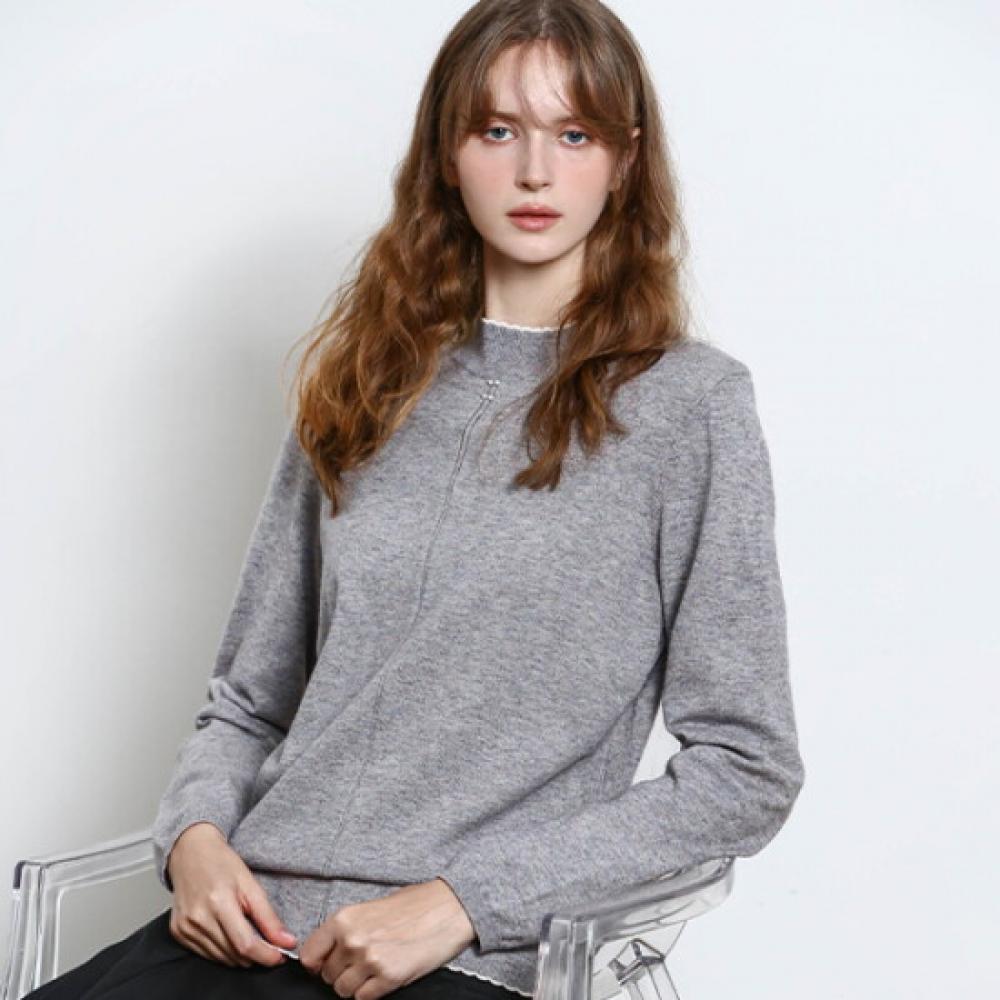 Cresson High Neck Knit Pullover