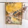New Style  Thin Chinese Style Jacquard High-end  Versatile Double-sided High-end Silk Scarf