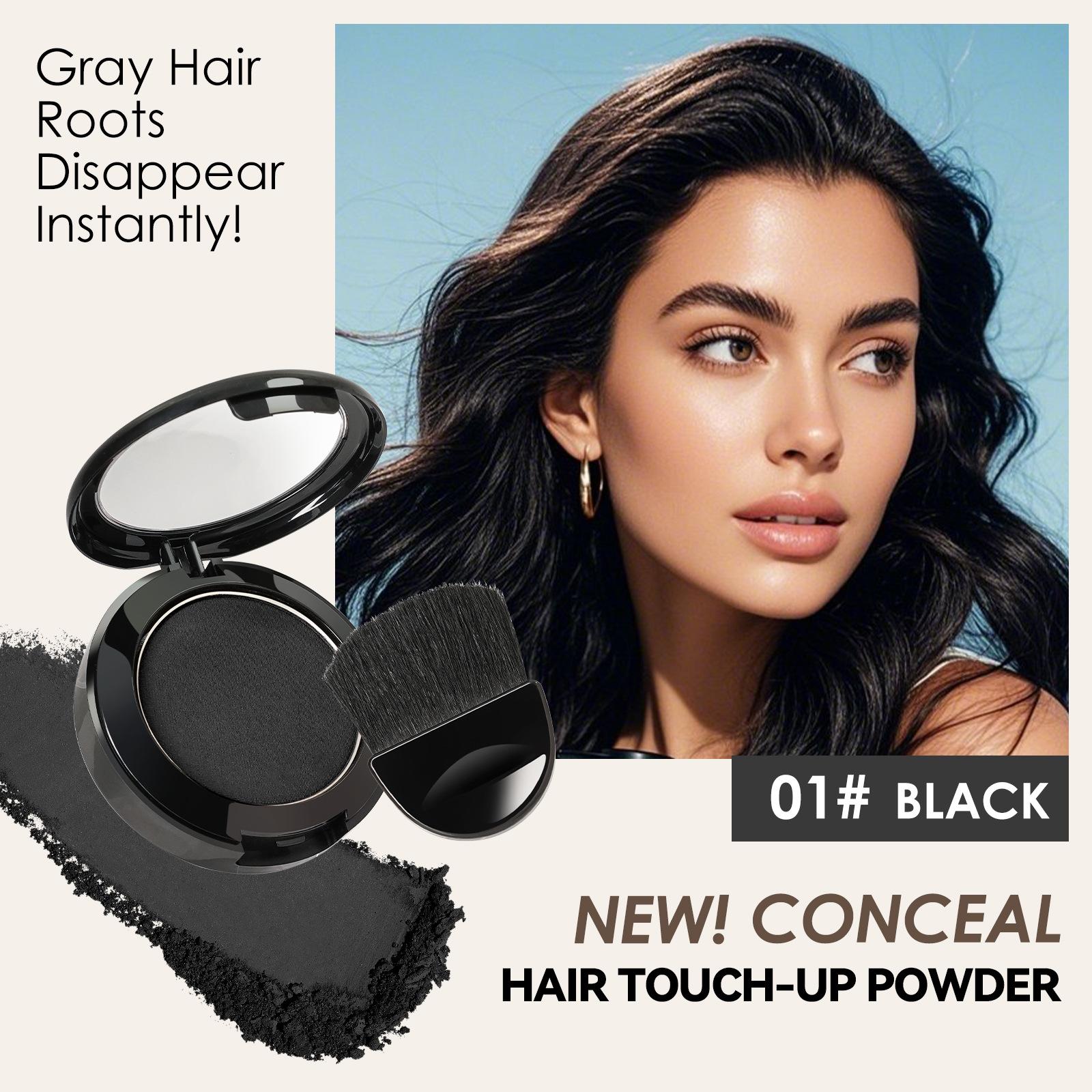 MLSMILE Hairline Powder Grooming Shadow Filling High Forehead Convenient Grooming Hairline Powder