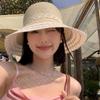 Summer Internet celebrity straw hat collection girls summer seaside vacation sweet raffia weaving sun hat