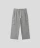 BLACK MOMENT Essential Cargo Sweatpants [Light Grey]