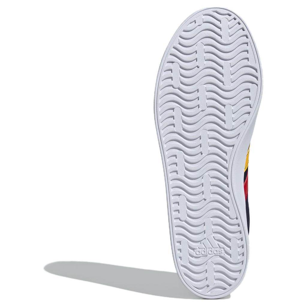 Adidas Vl Court 3.0 Casual Komfortable Treningssko Sklisikre Slitesterke Lavtopp Skatesko Unisex Sneakers Blå Rød Gul IF4461