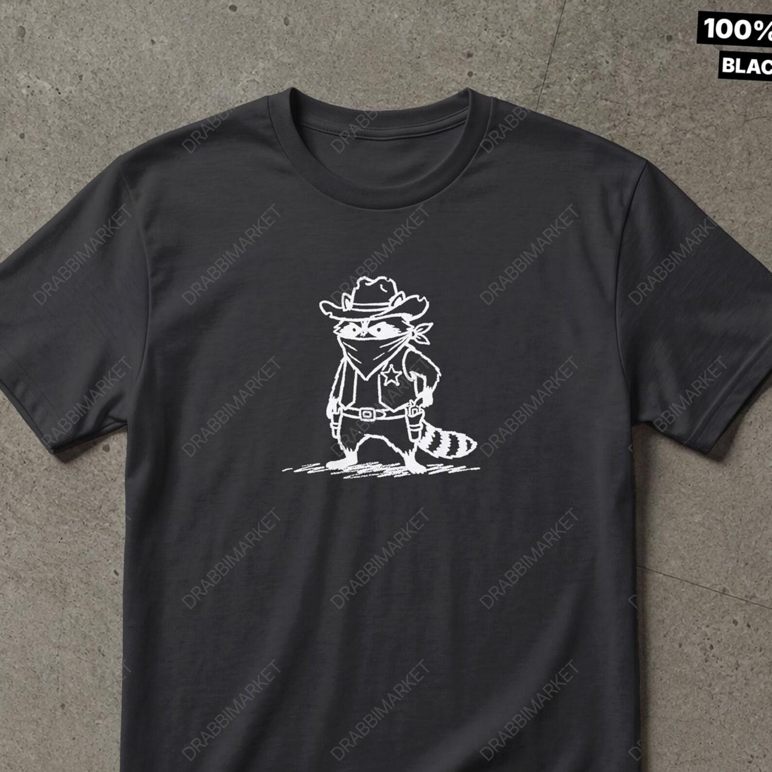 Funny Raccoon Bandit Shirt, Funny Meme Shirt, Funny Racoon Meme Shirt Vintage, Racoon Shirt, Y2K Tee Gifts For Friends, Bandit Shirt 3XL