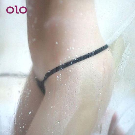 Sexiga T-baksida Dam G-string Svart Erotiska Stringtrosor