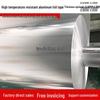 Jumbo Roll Aluminum Foil Tape 0.02-0.1MM, Pure Non-Adhesive Tin Foil for Industrial Use