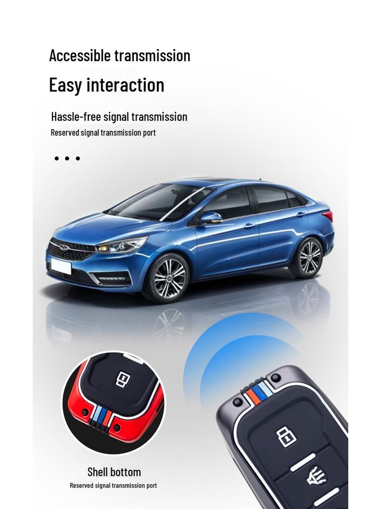Key Case for Chery Jetour X70S/X70M/X70X90 - Unisex Car Key Bag with EV Buckle