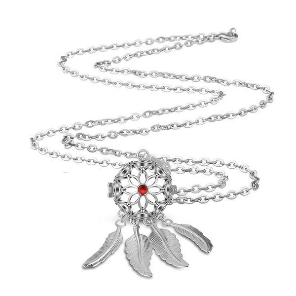 Bola de sarcina Dreamcatcher 4 pene floare bila albastra