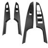 For Hyundai Tucson 2015- Compatible Car Inner Door Armrest Window Lift Switch Panel Cover Trim Kit ABS Interior Accessories